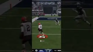 😱 Amari Cooper Jukes 2 Defenders for an Easy TD #madden25 #gamingshorts