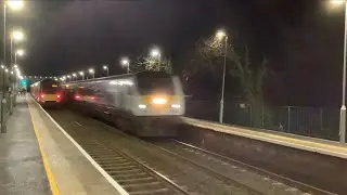 *RARE* Enterprise Train - 9001 + IE 201 Class loco 216 running wrong way round - Moira 31/12/25