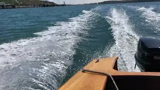 Neyland Classic Motor Boat Rally 2018 | Cleddau Estuary on a Fairey Cinderella with an Evinrude 50hp
