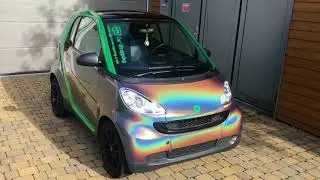 Smart car wrapping 3M 1080-GP281 | Gloss Flip Psychedelic