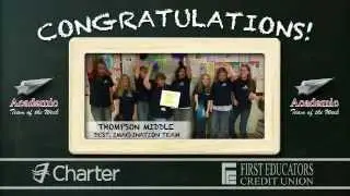 Thompson Middle School Academic Team of the Week