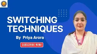 Switching Techniques by Priya Arora | Lucky Institute of Professional Studies |