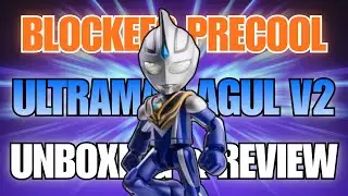 Blockees | PreCool Series 03 Ultraman Agul V2 Building Block Figure Review