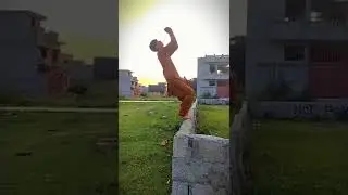 layout backflip in slow motion 🙃