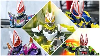 【コマ撮り】装動 仮面ライダーギーツ フィーバースロット☆ stopmotion  KAMEN RIDER GEATS  Form Change
