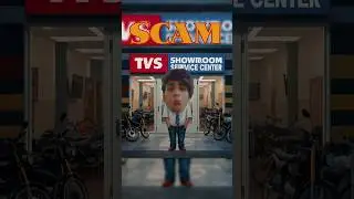 TVs service centre scam 🚳❌ #minivlog #ytshorts