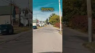 Autumn Sunshine Across the Streets of Gouverneur, New York