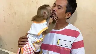 Sassy Jason Lovely Curious With Dad Facial Hair Play Touching