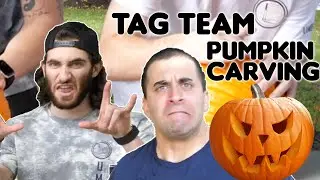 HE PUNCHED OUR PUMPKIN?? | Lumberlend