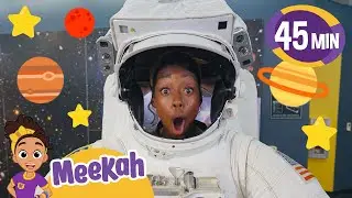 Meekah Launches a Rocket!🚀| Learn Space for Kids | Fun Educational Videos