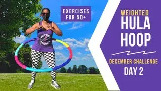 HULA HOOP workout  | LOSE FUPA fast | Workout for Women over 50