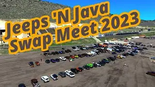 Jeeps 'N Java Swap Meet 2023 at Bandimere Speedway