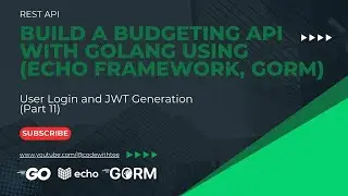 Rest API: User Login and JWT token Generation In Golang Echo Framework(Part 11)
