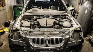 OUR E60M5 - BACK FROM THE CRASH AT SIMOLA