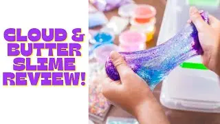 CLOUD SLIME vs. BUTTER SLIME | Funny Reviews | Homemade slime!!