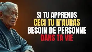 Si tu apprends CELA TU N AURAS BESOIN DE PERSONNE DANS TA VIE STO&Iuml;CISME