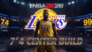 NBA 2K26 7&rsquo;4 Center Build &ndash; Best Dominant Big Man Build! 🏀🔥