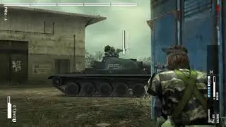 Metal Gear Solid Peace Walker HD S-RANK Non-Lethal Guide Tank Battle T-72U