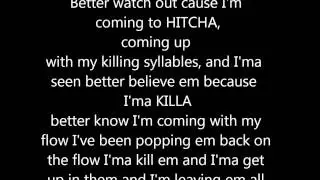 FAST RAP LYRICS-Crucified-Youtube Choppers Verse(Fast Part)