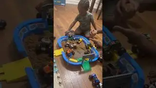 New #monsterjam trucks and dirt arena