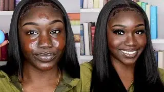Updated EVERYDAY GoTo Makeup Look ft 🤩NYX COSMETICS🤩 Darkskin Friendly