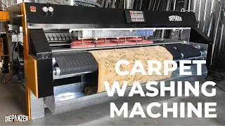 Fully Automatic Rug Carpet Cleaning Machine - Diepanzer