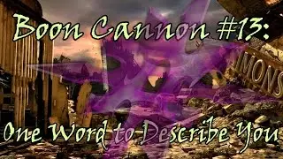 Boon Cannon #13: One Word to Describe (Leo the Video Game Guy)