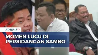 Momen Lucu di Persidangan Sambo