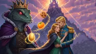 👑La Historia del Rey Lagarto 👑El Amor que Venci&oacute; la Magia 💕