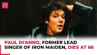 Paul Di'Anno, former lead singer of Iron Maiden, dies in Salisbury at 66