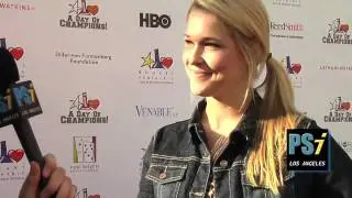 Morgan Beck Pro Beach Volleyball Star at A Day of Champions