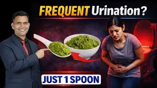 Just Take 1 Teaspoon Before Bed To Stop Frequent Urination 