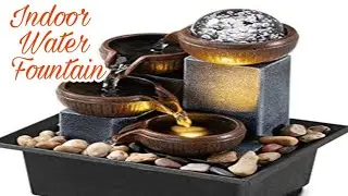 Unboxing/Assembly 4Level Tabletop Waterfall Meditation Fountain Indoor