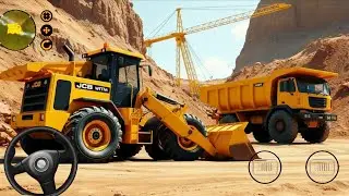 HEAVY MACHINES & CONSTRUCTION GAMEPLAY - TRUCK AND HEAVY MACHINE GAME