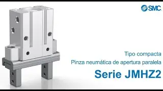 Pinza neumática compacta de apertura paralela, serie JMHZ2