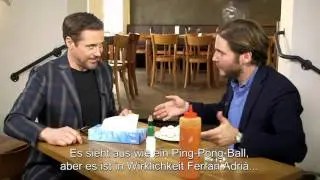 Robert Downey jr & Daniel Brühl  Berlin Tasting Zemo-Style!