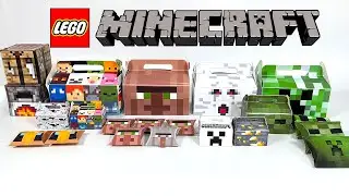 Making Mystery LEGO MINECRAFT Blind Box ❌ (DO NOT WATCH!😱)