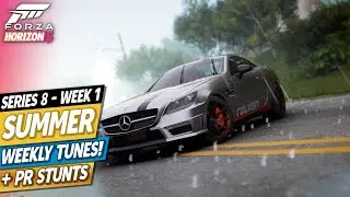 Series 8 Week 1 Summer Weekly Tunes + PR Stunts Guide | Festival Playlist | Forza Horizon 5
