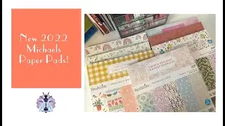 New Michaels Paper Pads 2022 - They aren't even on the website yet!!