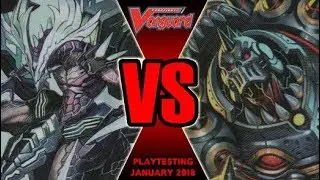 Hellhard 8 Vs Maelstrom - Cardfight Vanguard Playtesting January 2018