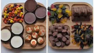 Unboxing Sweets Filling Platter with Sweets