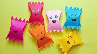 How To Make Paper Candy 🍭 || DIY Cute Paper Candy Gift Ideas || Cute and Fun Craft Ideas