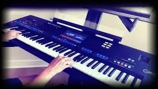 Always Remember Us This Way - Lady Gaga - cover on Yamaha Genos