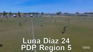 Luna Diaz | NorCal PDP Region 5 | 2024-06-02 Goal at U14 PDP Playdate vs Region 8