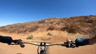 Lake Hodges - Russ huffing it up hill #1 6/26/21