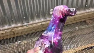 Hasport motor mount hydro dipped Maine Coast Customs hydrographics