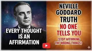 Every Thought Is an Affirmation | Neville Goddard  Stop Affirming the Wrong Things