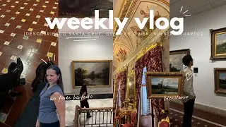 noche en el museo, quien es quien, un finde perfecto | weekly vlog🍂🥧🕯️⭐️