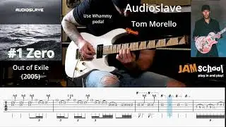 Audioslave #1 Zero Guitar Solo with TAB (Tom Morello)
