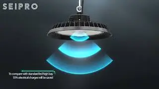SEIPRO UCU2 Series UFO LED High Bay Light, LED Industrial Light